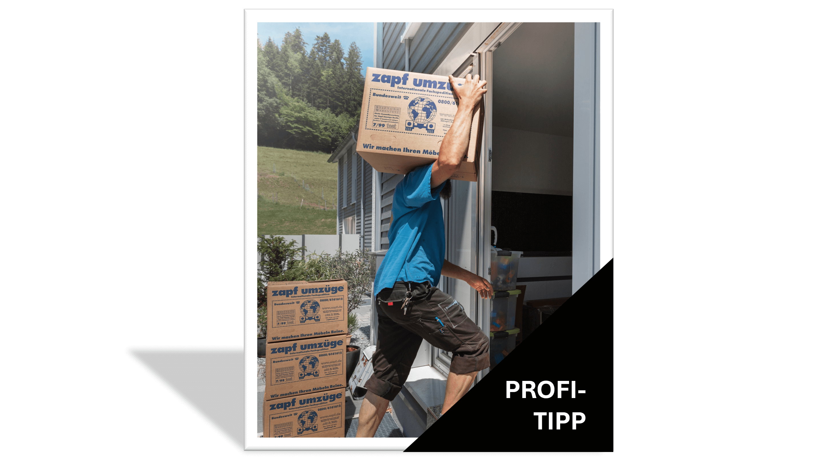 Tipp - Umzug richtig planen