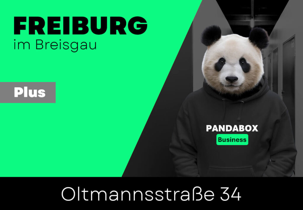PANDABOX-Selfstorage - Businesspark-Plus - Freiburg (Oltmannsstrasse 34)